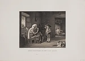 Bedstemoderen og den lille abate by Adolph Kittendorff