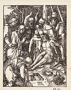 Begrædelsen by Albrecht Dürer