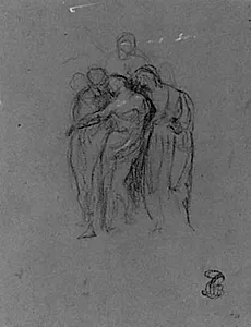 Begrædelsen by Jean-Baptiste Carpeaux