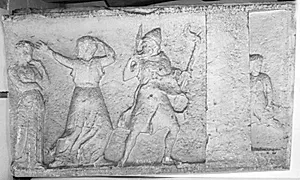 Bejlerdrabet med Odysseus, Penelope, med flere by Ubekendt