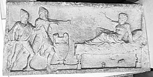 Bejlerdrabet med Odysseus, Penelope, med flere by Ubekendt