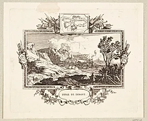 Belejringen af Dinant (Siège de Dinant) by Johanna Sibylla Küsel