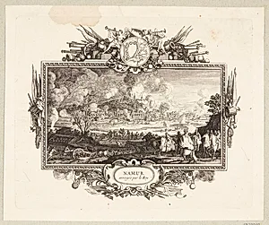 Belejringen af Namur (Namur assiegée par le Roy) by Johanna Sibylla Küsel