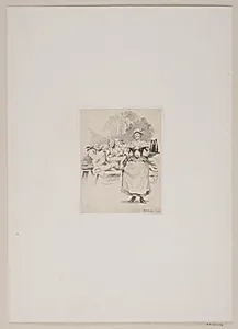Bellmansk scene by G.V. Blom