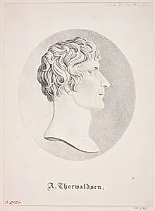 Bertel Thorvaldsen by Andreas Lillienberg