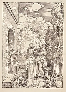 Besøgelsen by Albrecht Dürer