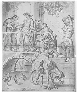 Besøgelsen by Giovanni Agostino Ratti
