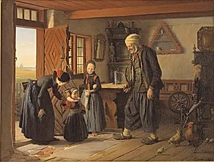 Besøget hos bedstefader