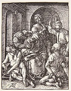 Bespottelsen by Albrecht Dürer
