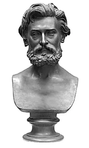 Billedhugeren Otto Evens by H.W. Bissen