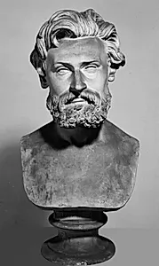 Billedhuggeren Otto Evens by H.W. Bissen