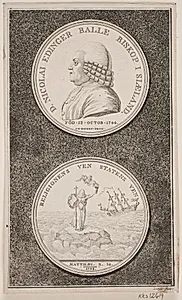 Birkop Balles Medalje by Gerhard Ludvig Lahde