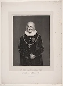 Biskop J. P. Mynster by Edvard Fortling