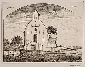 Bjernede kirke by Peter Herman Rasmussen