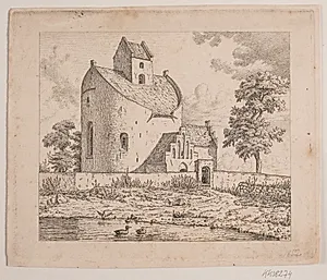 Bjernede kirke by Vilhelm Kyhn