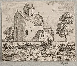 Bjernede kirke by Vilhelm Kyhn