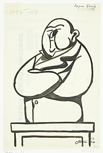 Blad til "Dagens flue" by Storm Petersen, Robert (Storm P.)