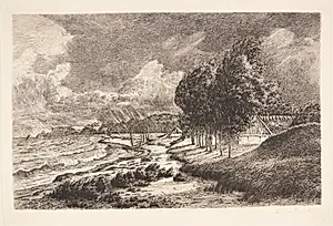 Blæst og regn