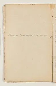 Blank, bortset fra enkelt sætning, en tilføjelse til modstående side by J.A. Jerichau (II)
