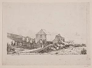 Blokhus i Brohovedet i Sundeved by H.J. Hammer