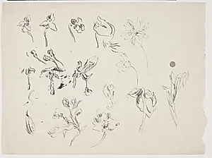Blomsterskitser by J.A. Jerichau (II)