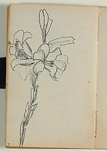Blomsterstudier by Niels Larsen Stevns