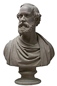 Bogtrykker, kammerherre Carl Berling by H.W. Bissen