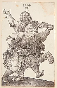 Bondedansen by Albrecht Dürer