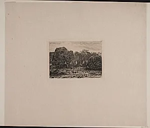 Bondegård i Nestelsø by Niels Skovgaard