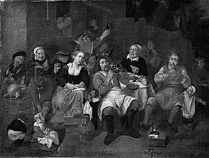 Bondelystighed by Mattheus van Helmont