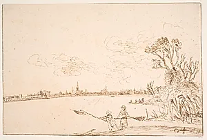 Bordeaux set fra floden