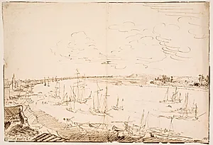 Bordeaux set fra floden