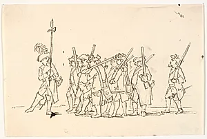 Borgervæbning. Satirisk blad by C.A. Lorentzen