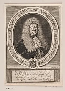 Borgmester Jens Eriksen by Hubert Schaten