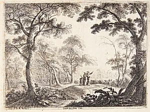 Bortvisningen af Hagar og Ismael by Gillis Neyts