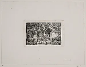 Brønd i Olevano by Hermann Carmiencke