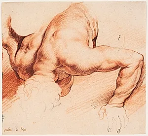 Brydere. Antik skulpturgruppe. Nederste figur by Willem Panneels