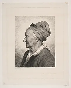 Brystbillede af en kone på 75 år by Joel Ballin