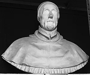 Buste fra gravmæle. Portræt af Kansler-biskop Jean de Morvilliers (1506-1577) by Ubekendt