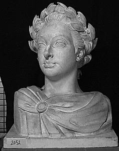 Buste fra rytterstatuen af Frederik V (1723-66) by Ubekendt