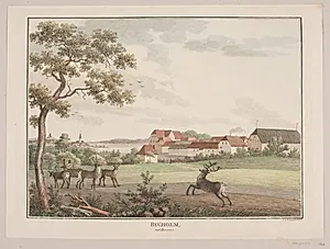 Bygholm ved Horsens by Søren L. Lange