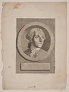 C. F. Gellert by Christian Detlef Friederich Reventlow