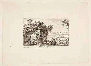 Caracalla's cirkus by Giovanni Battista Piranesi