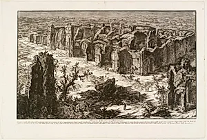 Caracalla's Termer by Giovanni Battista Piranesi