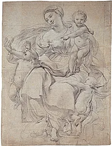 Caritas by Lorenzo de' Ferrari