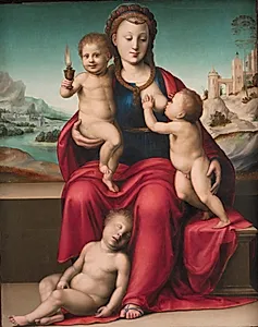 Caritas by Bartolomeo di Zanobi di Benedetto Ghetti