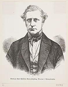 Carl Christian Birch Liebenberg by Franz Wilhelm Obermann