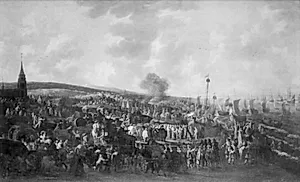 Carl II af England indskiber sig i Scheveningen 23. maj 1660 by Hendrick de Meijer