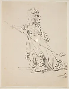 Caroline Walter som Roxelane i Soliman II. by Peter Cramer