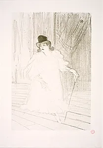 Cecy Loftus by Henri de Toulouse-Lautrec